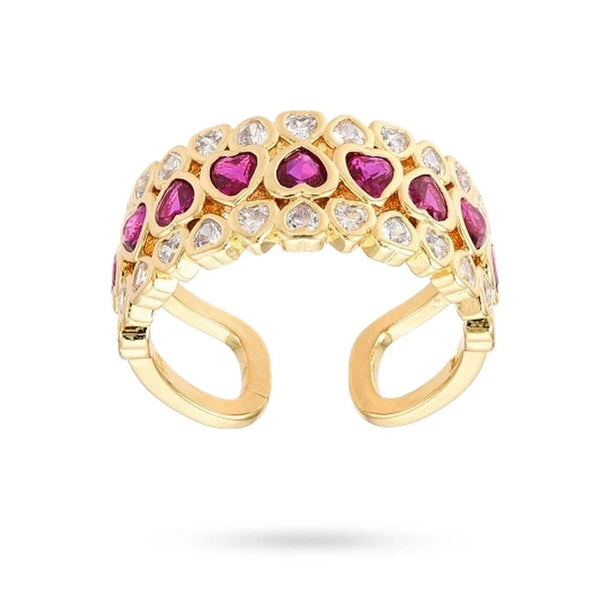 Bague Qamar Rubis
