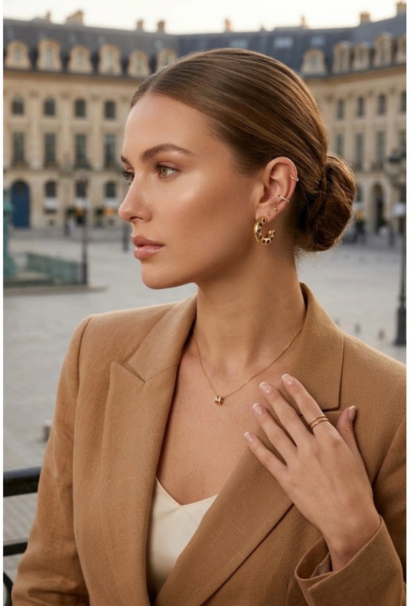 Boucles d'oreilles Hilal